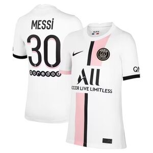 {Nike} Lionel Messi Paris Saint-Germain Jersey